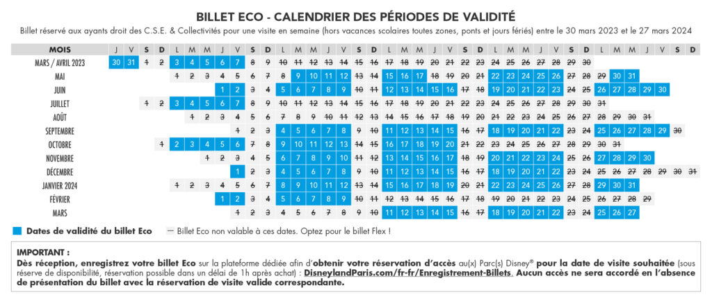 Billet Disneyland® Paris Eco 1 jour