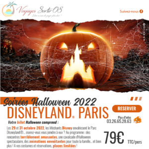 Soirées Halloween Disney 2022