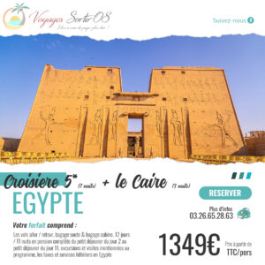 Egypte - Le Caire + croisière la descente du Nil