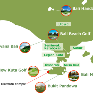 Bali séjour Golf 10 jours 3 golfs 4 green fees
